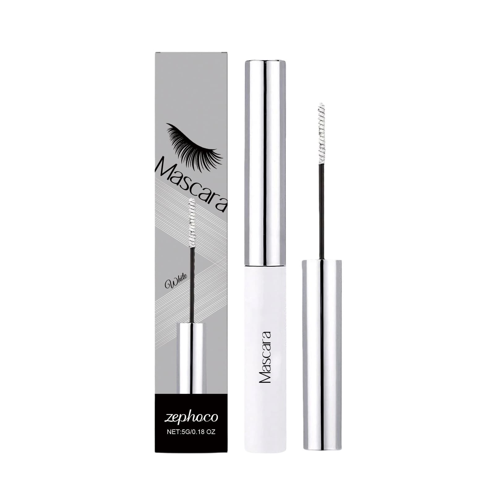 White Curly Mascara, 5g, Eyelash Series for All Skin Types