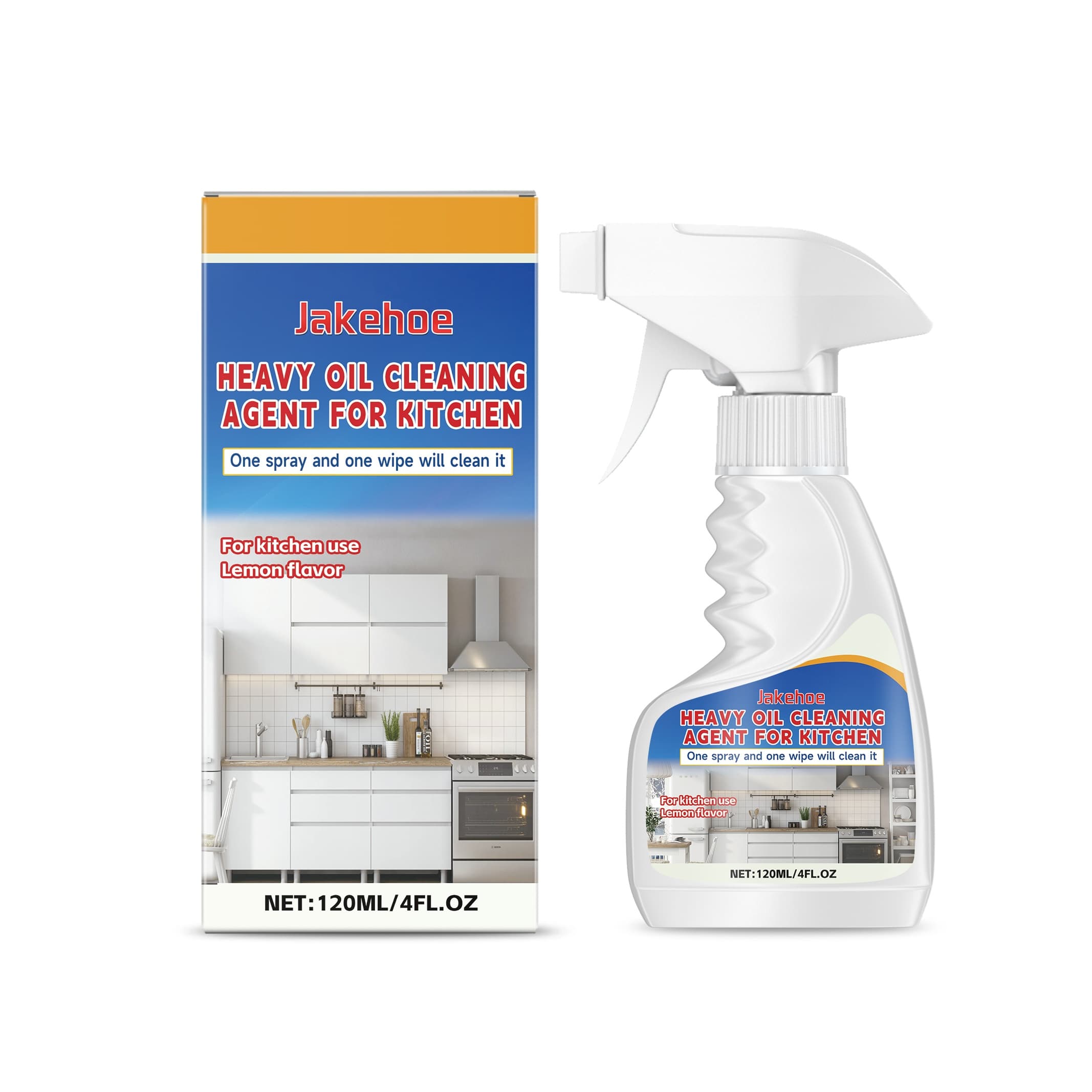 Degreasing Cleaning Agent, 120ml, Kitchen Cleaning for Home Cleaning