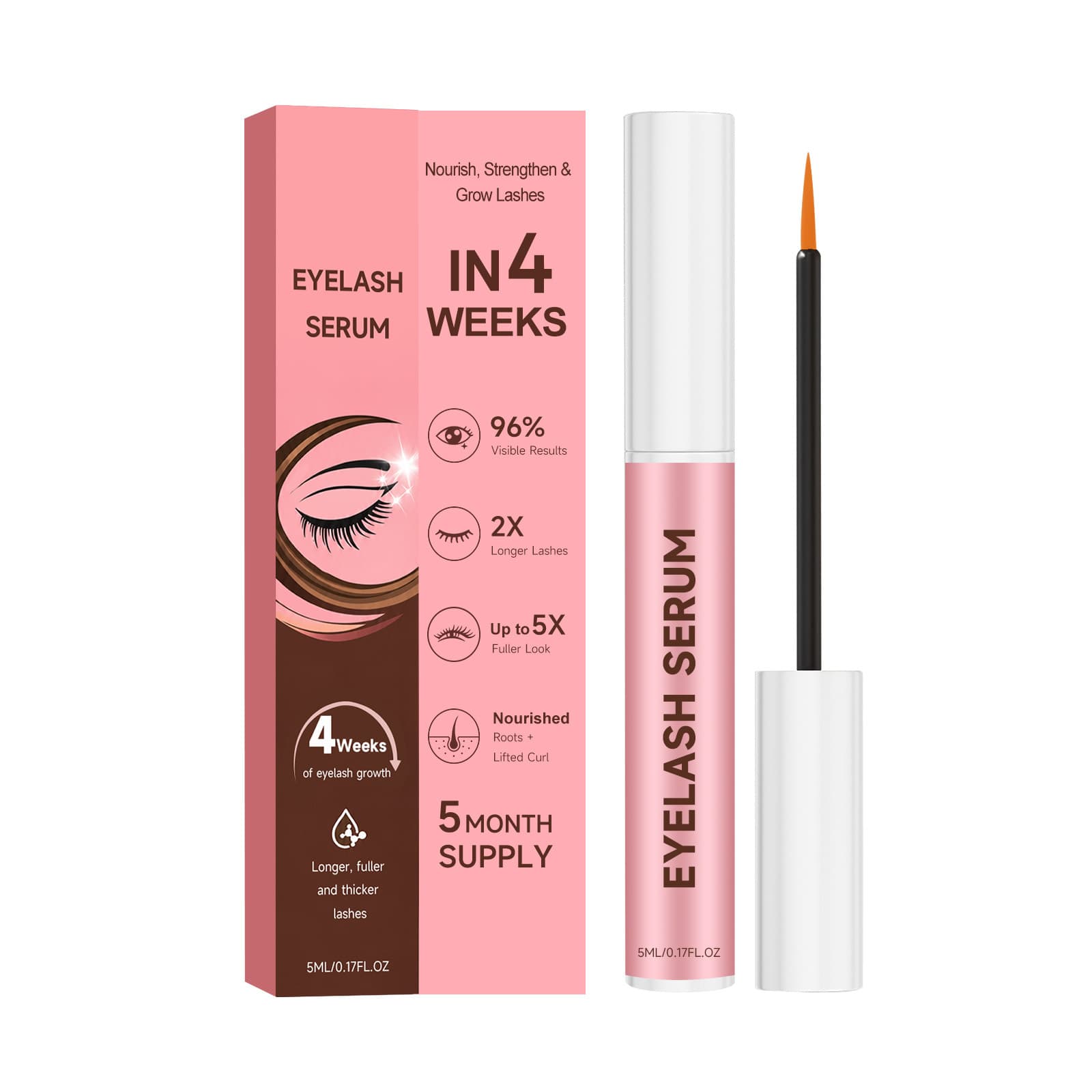 mascara, 5ml, with Glycerin, for Sensitive eye areas