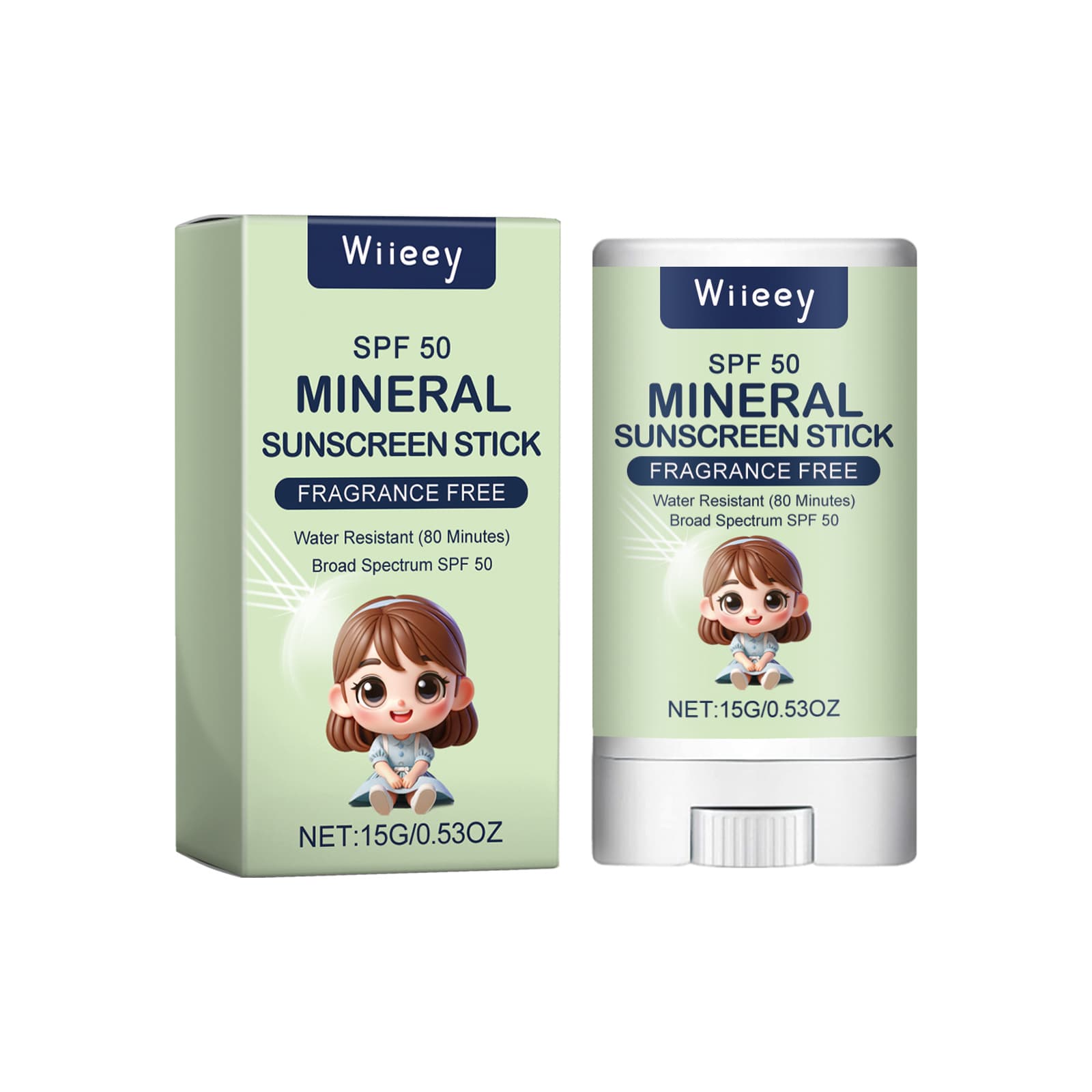 Mineral Sunscreen Stick, 15g, Body Protection for All Skin Types