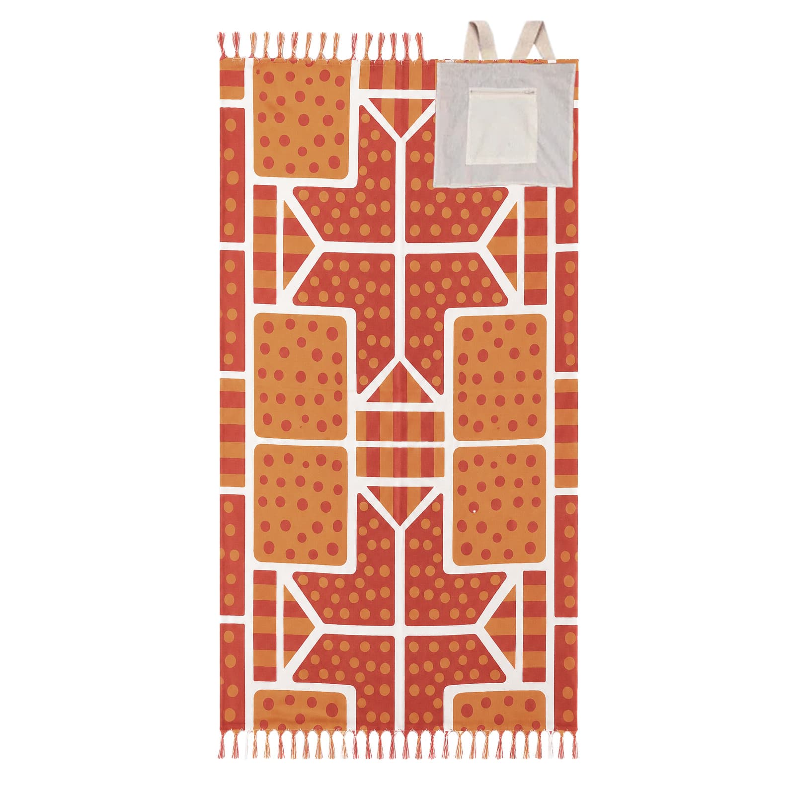 Convertible Beach Towel Bag, Beach Supplies, Home Textile for Home Use