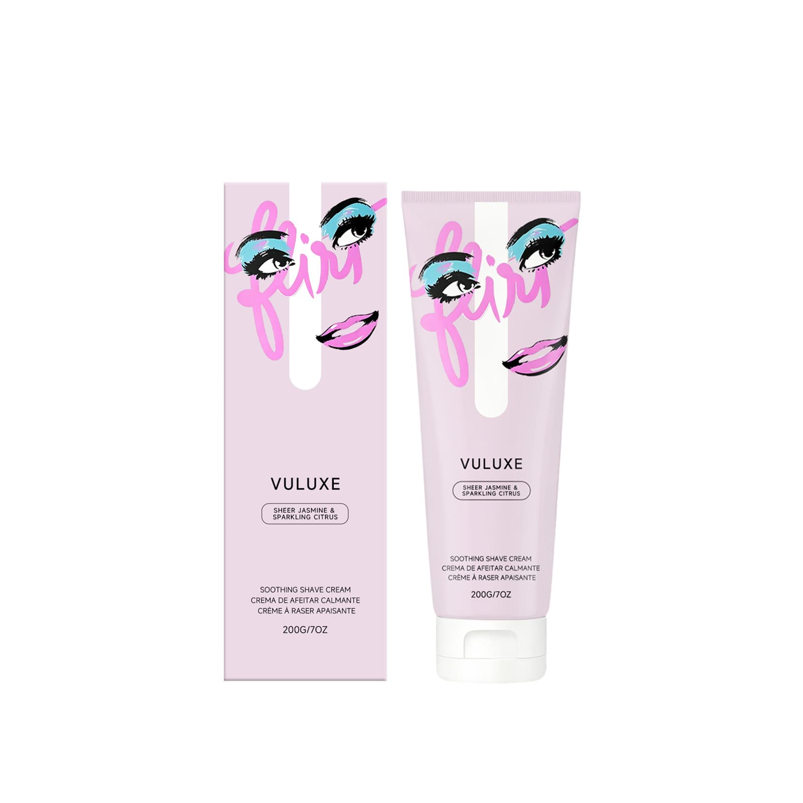 Soothing Shave Cream, 200g, Care Cream for Daily Use