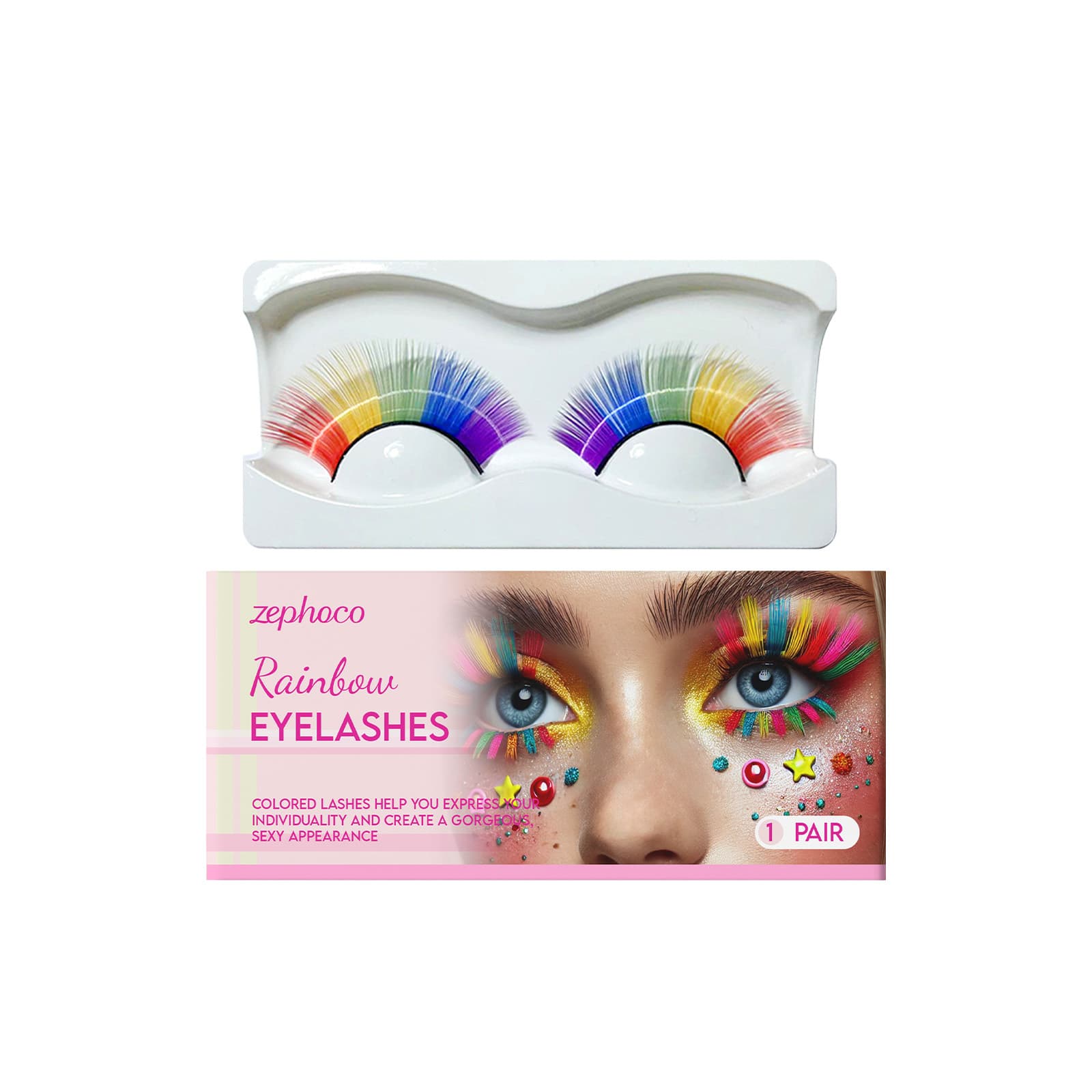 Cosmetic Product, False eyelashes, for Catching the eye