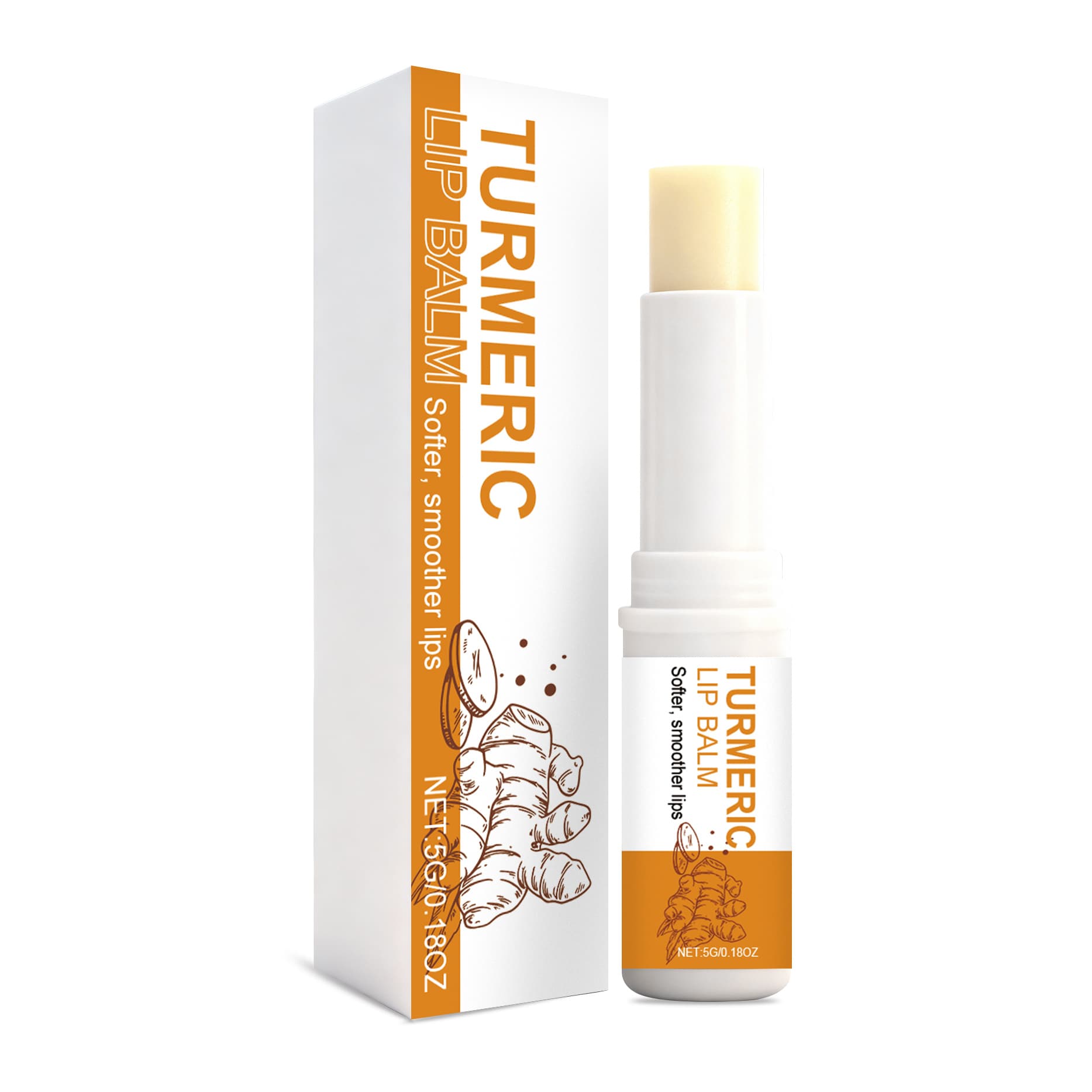 Turmeric Lip Balm for All Skin Types, 5g
