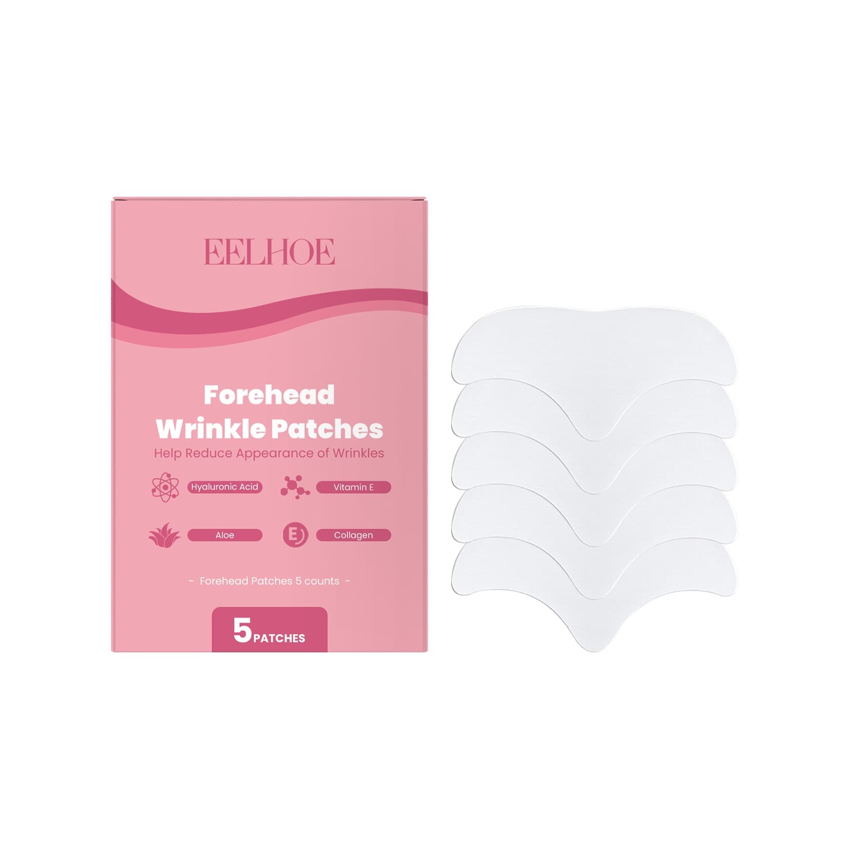 Forehead Care Patch for Daily Use, 5 Patches