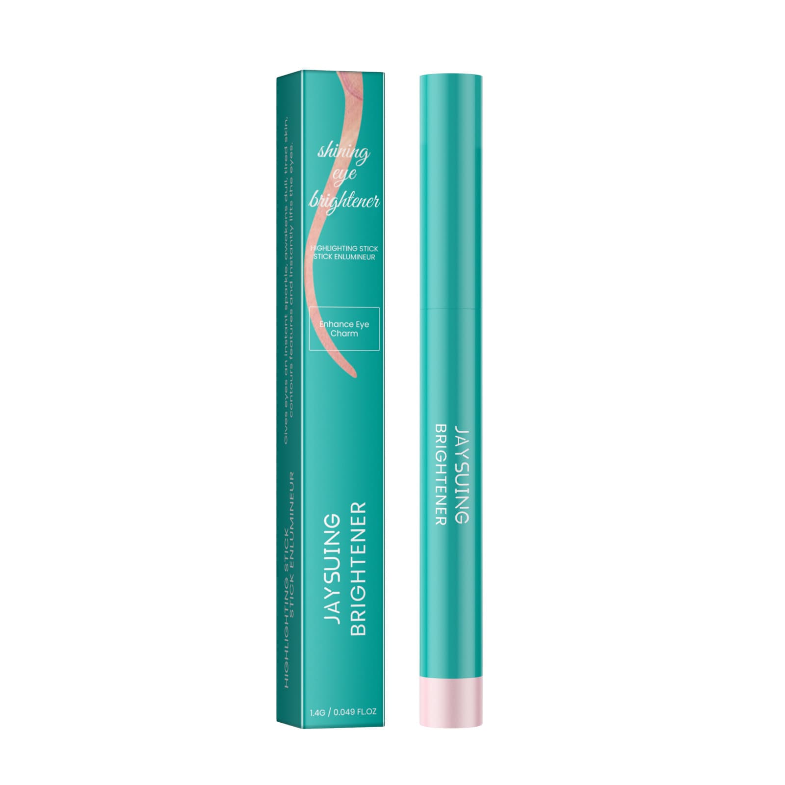 Eyeshadow Stick, 1.4g, Pink for All Skin Types