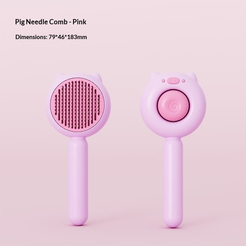 Pet Comb Open Knot Comb Cat Comb Dog Self-cleaning Needle Comb Cat Comb Brush Floating Hair A Generation Of Cross-border