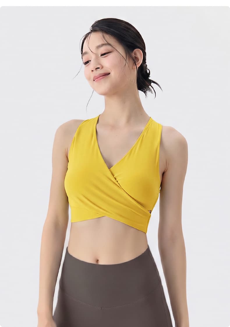 All-In-One Sports Vest For Women To Wear Outside, Versatile And Sexy Beautiful Back Camisole, Pilates Breathable Yoga Clothing Vest