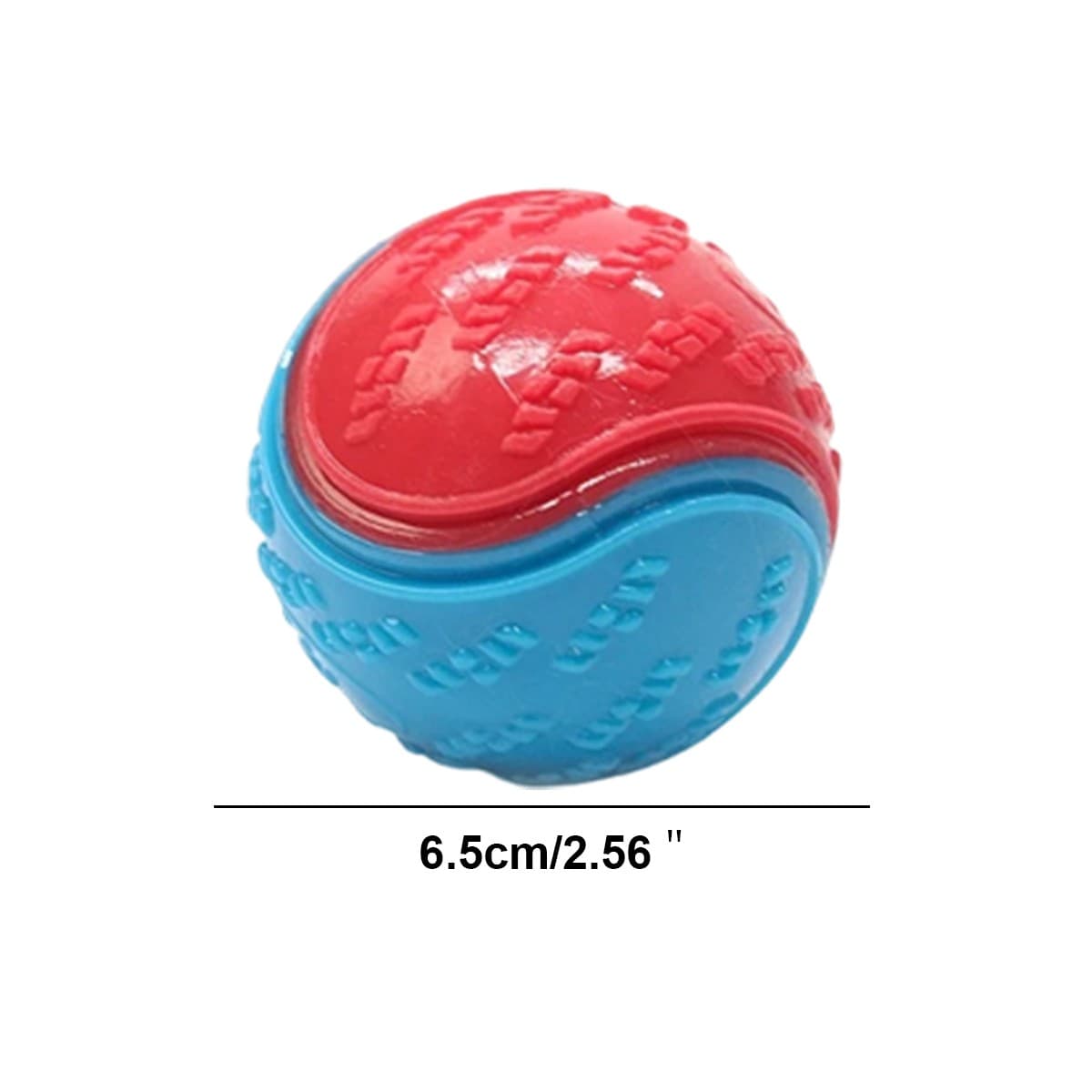 8X Scooby-Doo Durable Squeaky Set Dog Balls For Teeth Cleaning Interactive