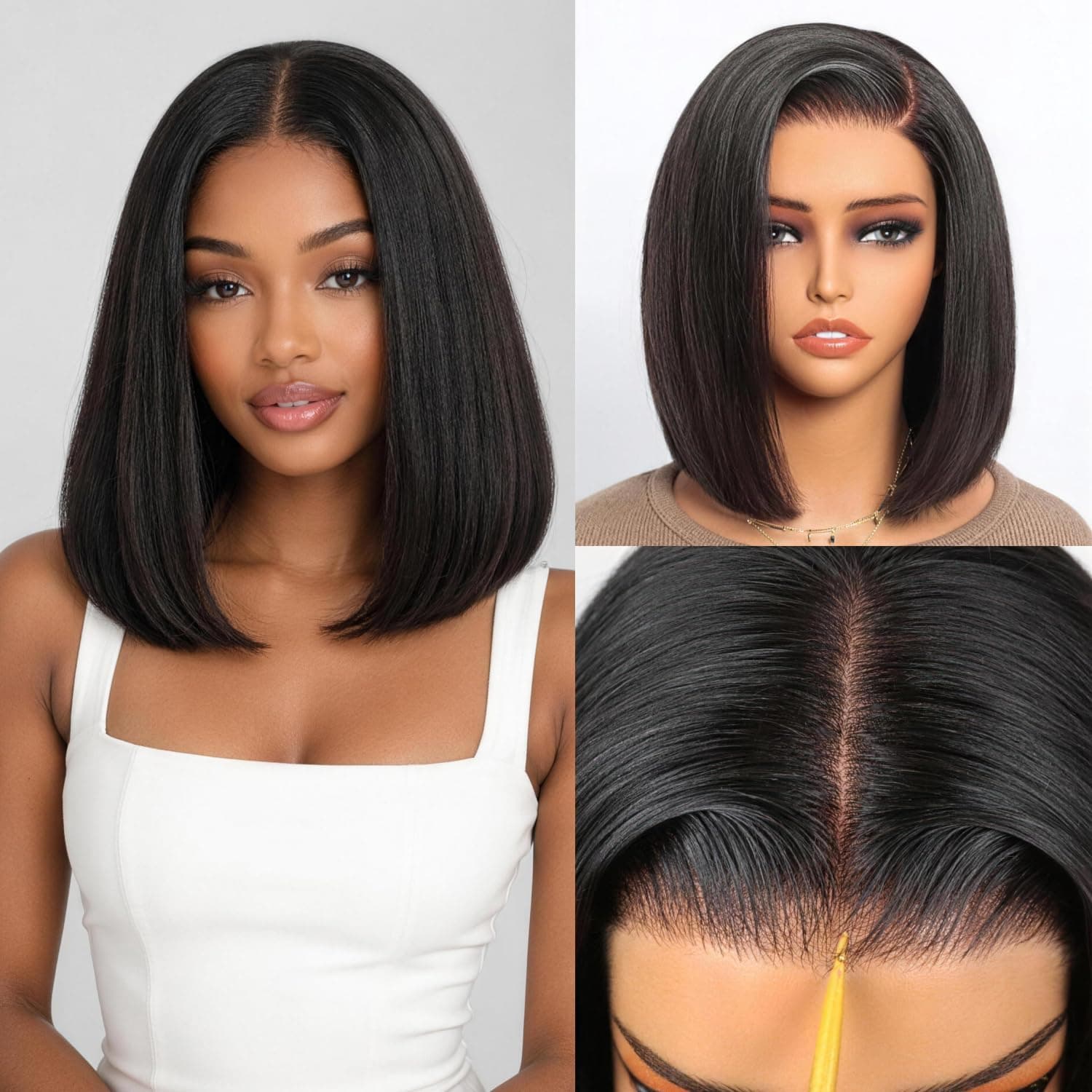 Real Hair Wig Full Head Set BOB Short Hair Long Straight Hair Wavy Curly Hair Factory Wholesale Can Customize Any Color Of Women's Wig