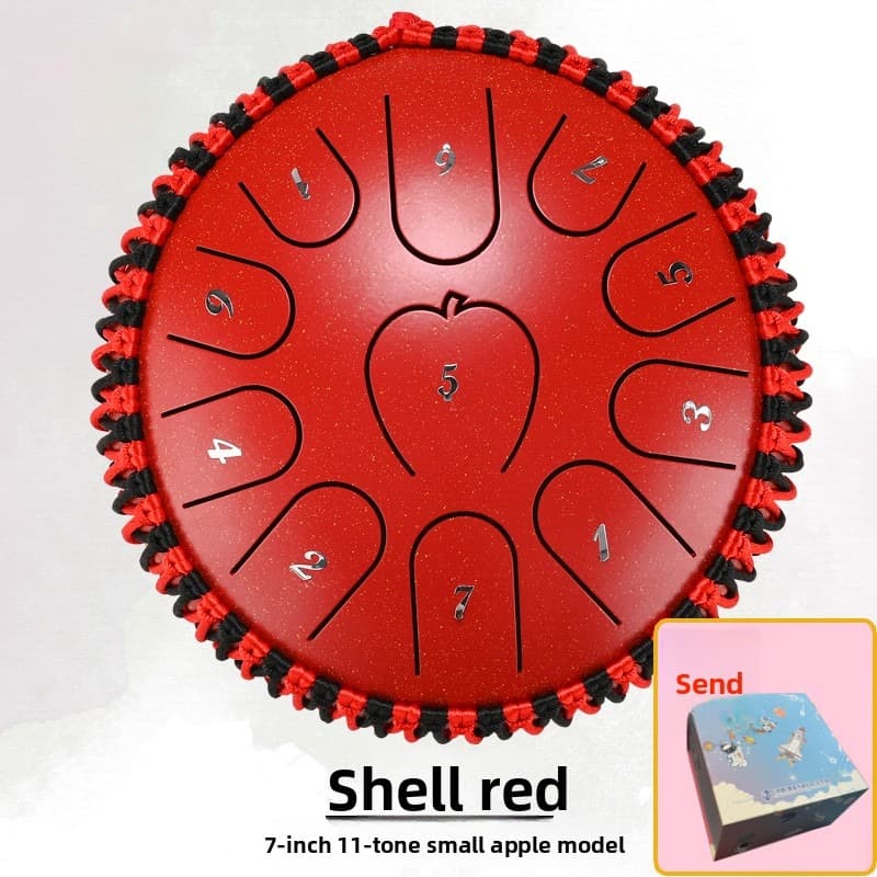 Apple-Shell Ethereal Steel Tongue Drum