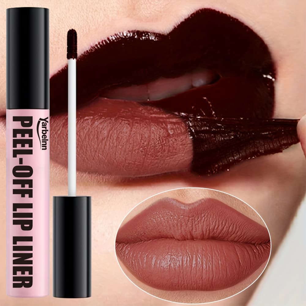 Black Swan Matte Peel Lip Mask, Long Lasting Non-sticky Transfer-proof Hydrating Lip Makeup, 5ml
