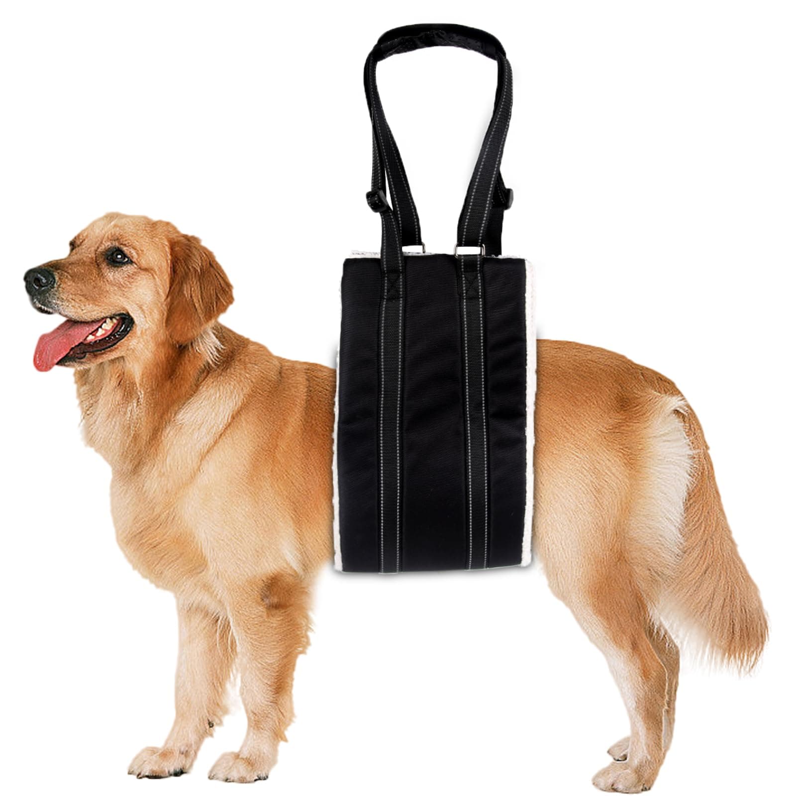 Adjustable Dog Lift Harness Portable Dog Sling For Back Legs Dog Sling Harness For Senior,Injured,Disabled Dogs After ACL Surgery