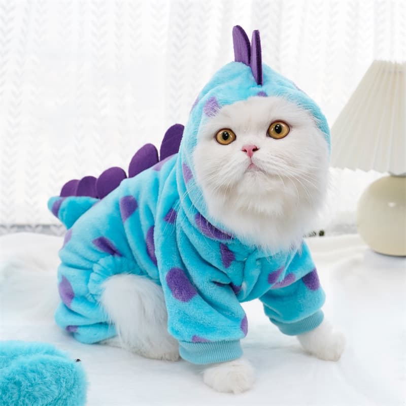 Pet Cat Winter And Summer Clothing For Medium-sized Dogs - Flannel Transformation Clothing Supplies For Apparel