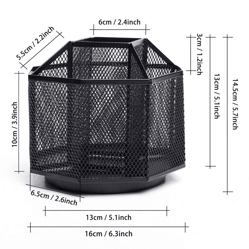 Desk Organiser & Desk Tidy With 360 Degrees Rotation