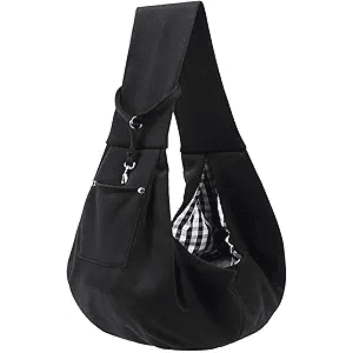 Dog Carrier Sling  Reversible Puppy Carrier Purse With Storage Pocket, Hand Free Dog Sling Carrier For Carry Small Dogs And Cats, Travel Safety Harness, Dog And Cat Harness