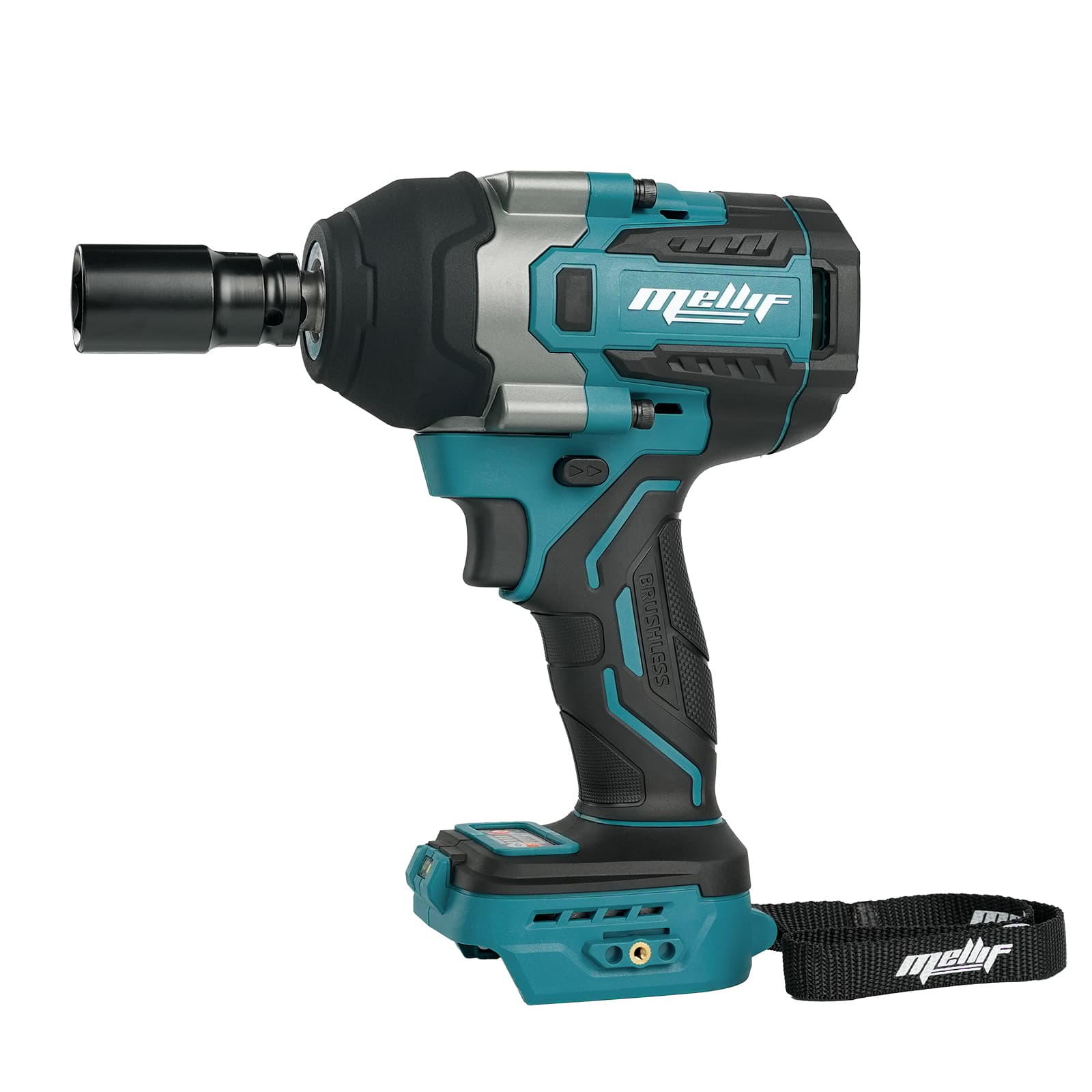 Cordless Electric Impact Wrench Compatible With Makita 18V Battery No Battery With High Torque And 1420Nm Max Power