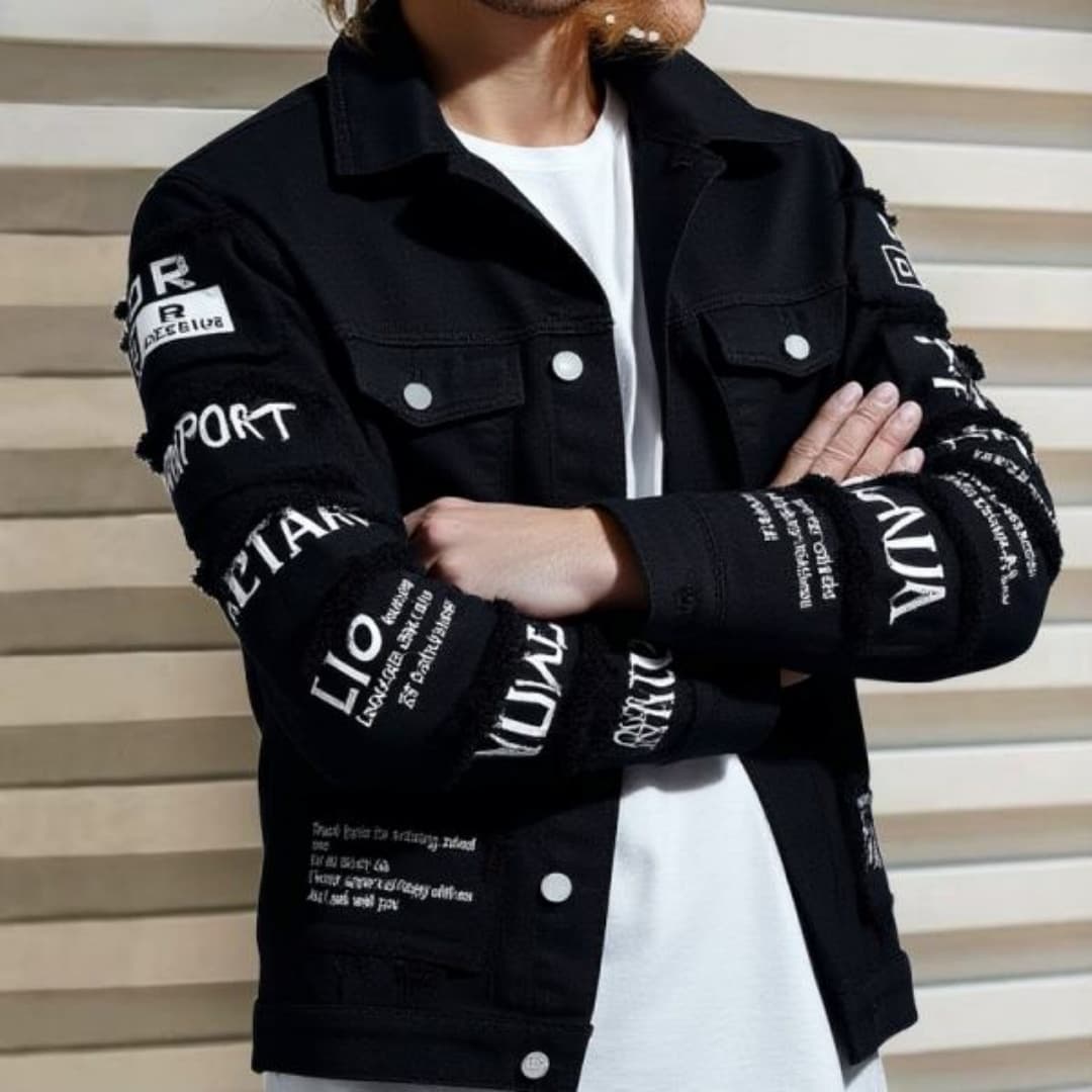 Korean Version Of Loose-fitting Denim Jacket
