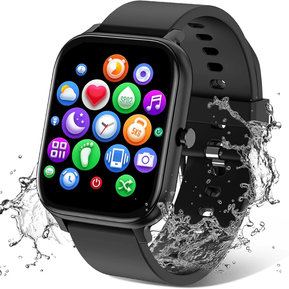 Smart Watch For Men & Women, 1.69 Touch Screen Fitness Tracker