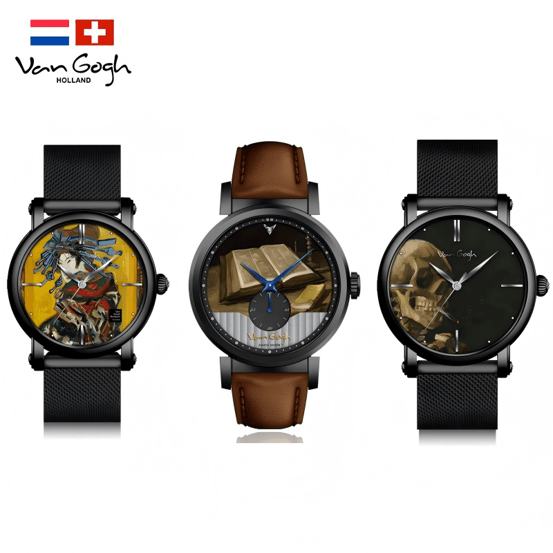 Van Gogh Men's Quartz Wrist Watch 3D Printed