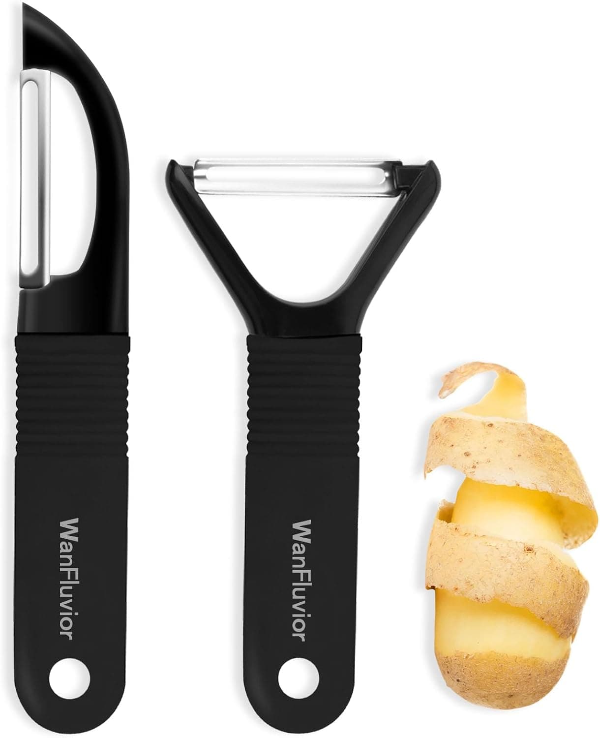 Kitchen Vegetable Peelers, Swivel Vegetable Peeler And Y-Shaped Potato Peeler, Multi-Function Fruit & Vegetable Peeling Tool