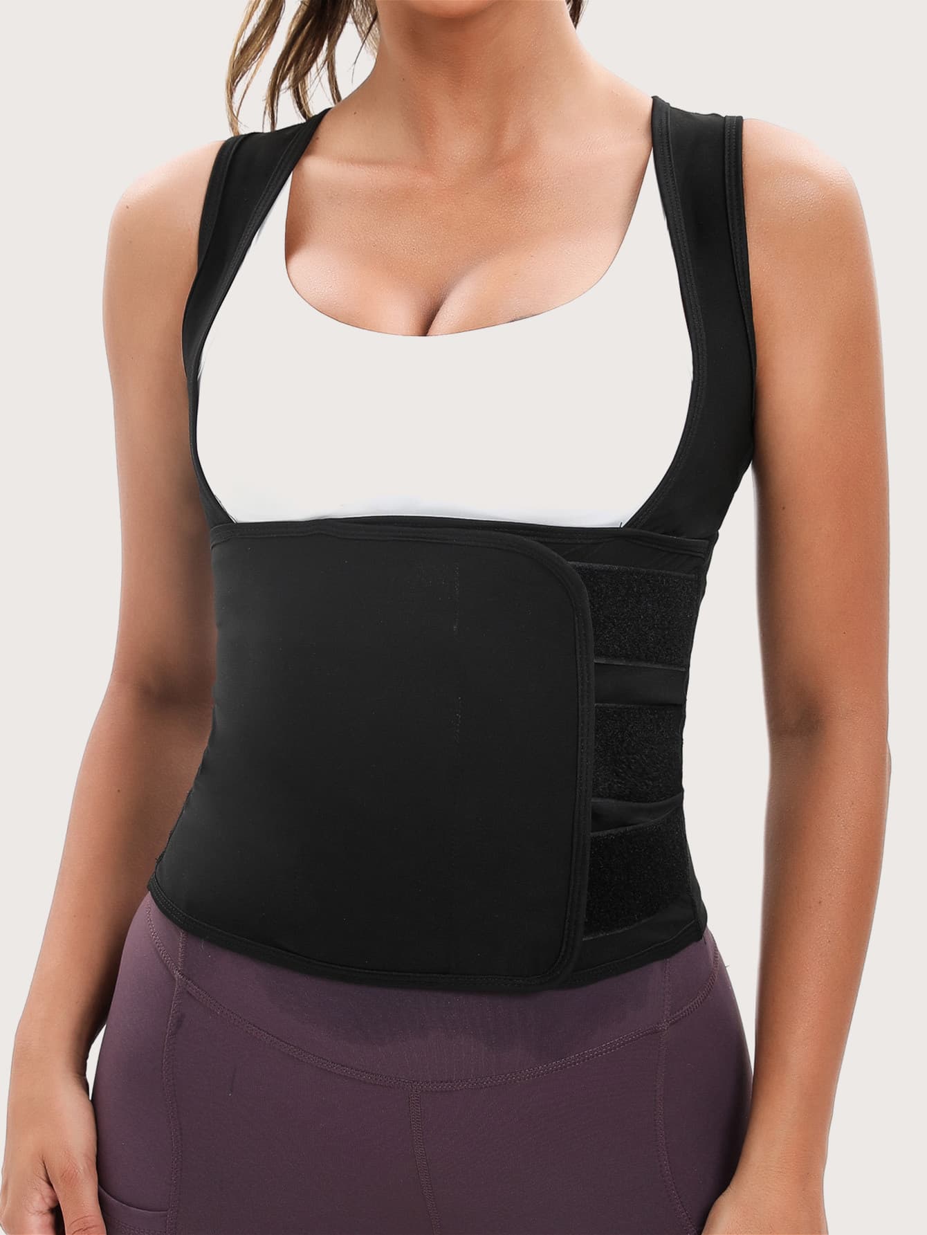 Cross-border Generation Hair Sealing Waist Sweat-breaking Sports Body-shaping Top Waist-sealing Vest Short-sleeved Long-sleeved Belly-closing Plastic Waist Sweat-breaking Suit