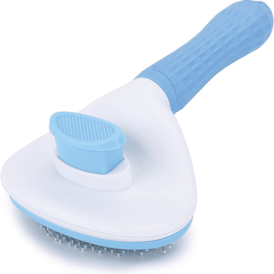 Self Cleaning Slicker Brush, Dog Cat Bunny Pet Grooming Shedding Brush