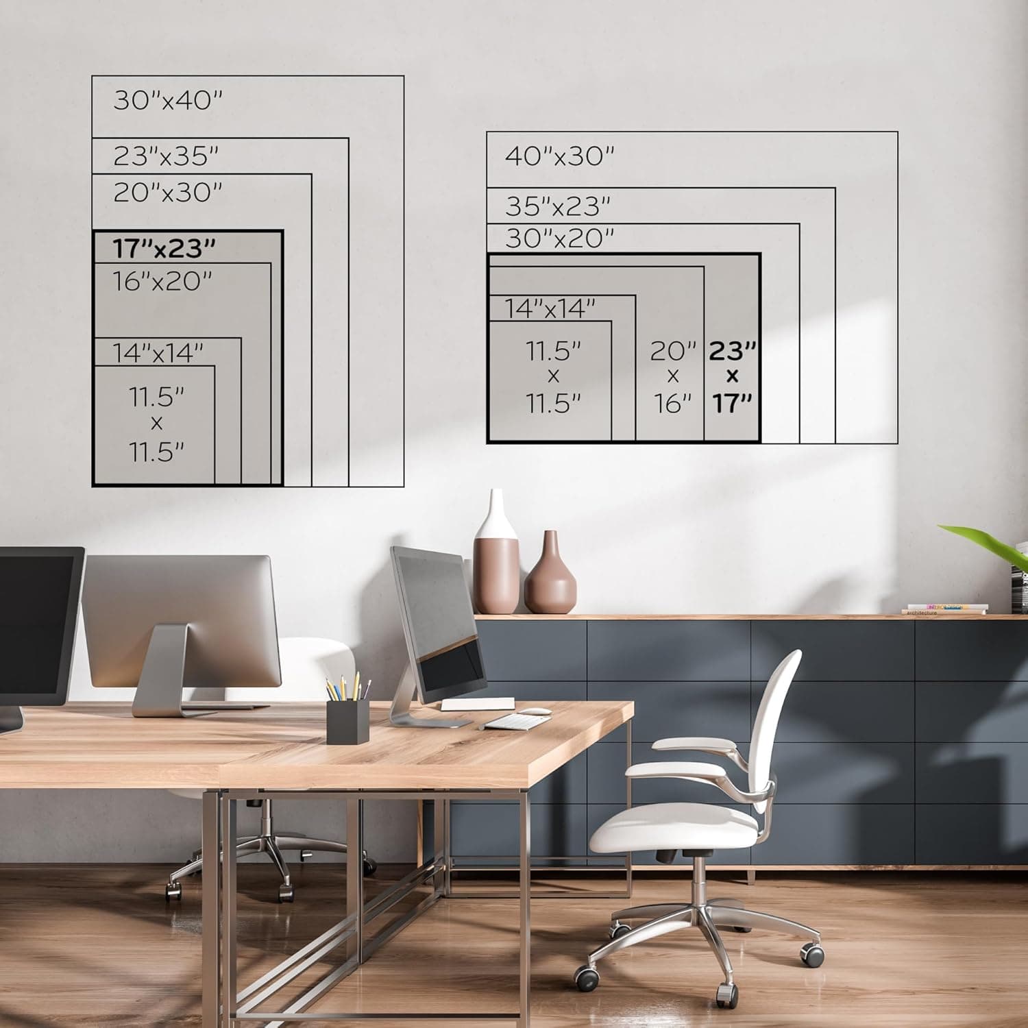 Cork Bulletin Board,18 X 24 Inches Light Birch Wood Frame Wall Mounted Memo Board For Office School & Home
