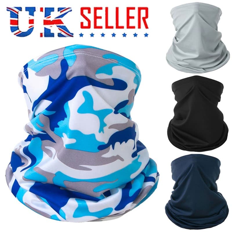 Full Function FACE MASK Neck Warmer Tube Scarf Biker Ski Snood Balaclava Bandana