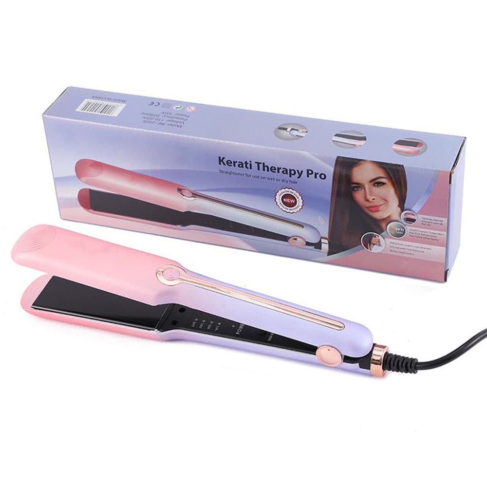 Hair Straightener Curler 3in1 Salon Styling Negative Ceramic Flat Iron Hairstyling Must Provide A Hazardous Materials Shipping Label For Self-pickup Order Ship By USPS