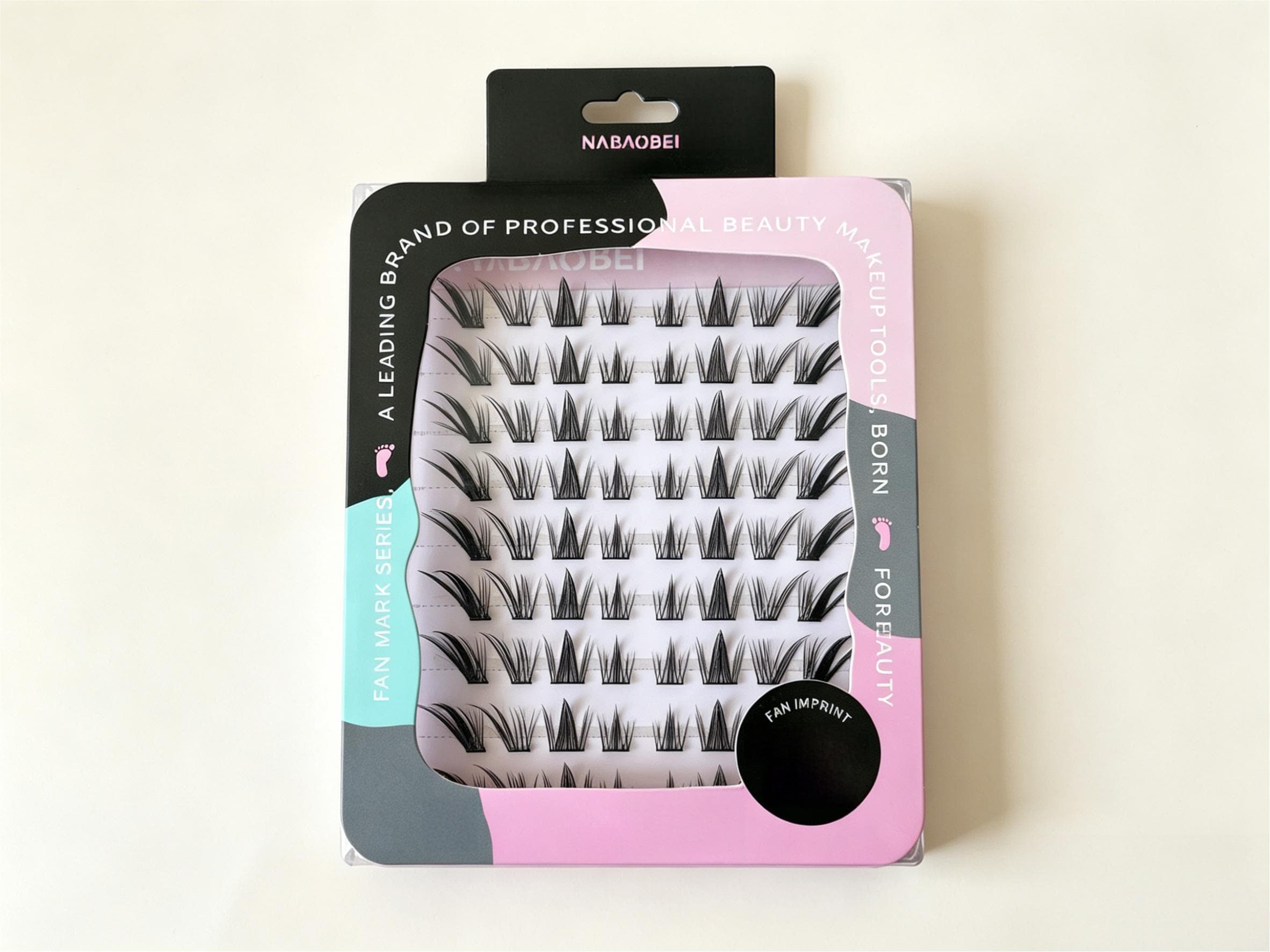 Glue-Free Cluster Eyelashes  80 Clusters Per Pack