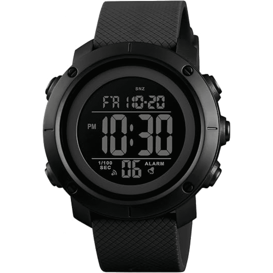 Men's Digital Sports Watch, Waterproof Military Watch With Backlight