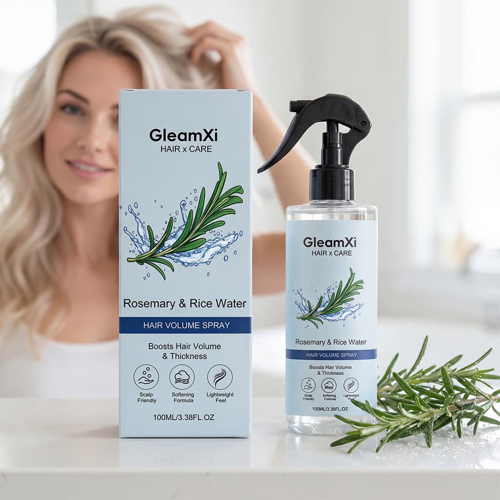 Rosemary Plump Hair Care Spray 100ml-box Daily Moisturizing And Nourishing Care Hair Comfortable And Light Hair Care