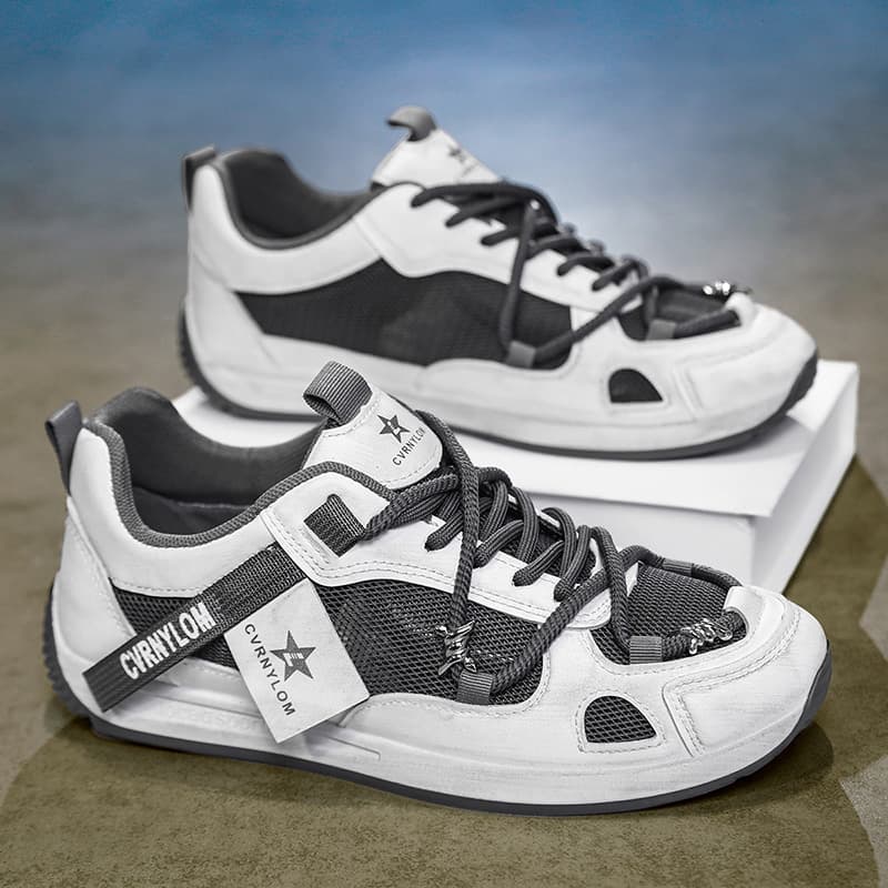 Men's Shoes, 2026 Summer New Arrival, Breathable Mesh Trendy Versatile Casual Sneakers, Youth Running Athletic Agam Dad Shoes