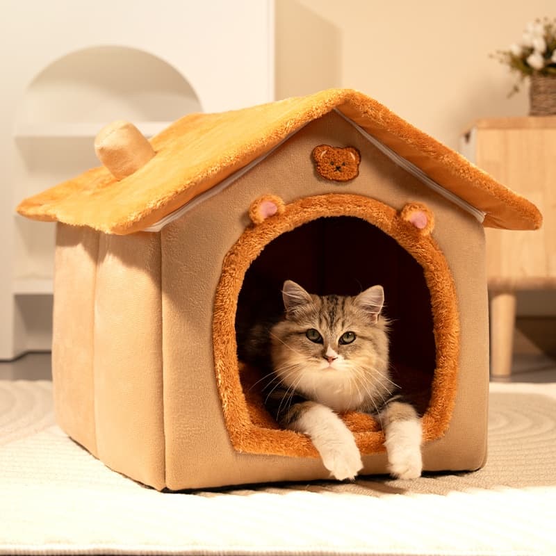 House-shaped Cat Bed