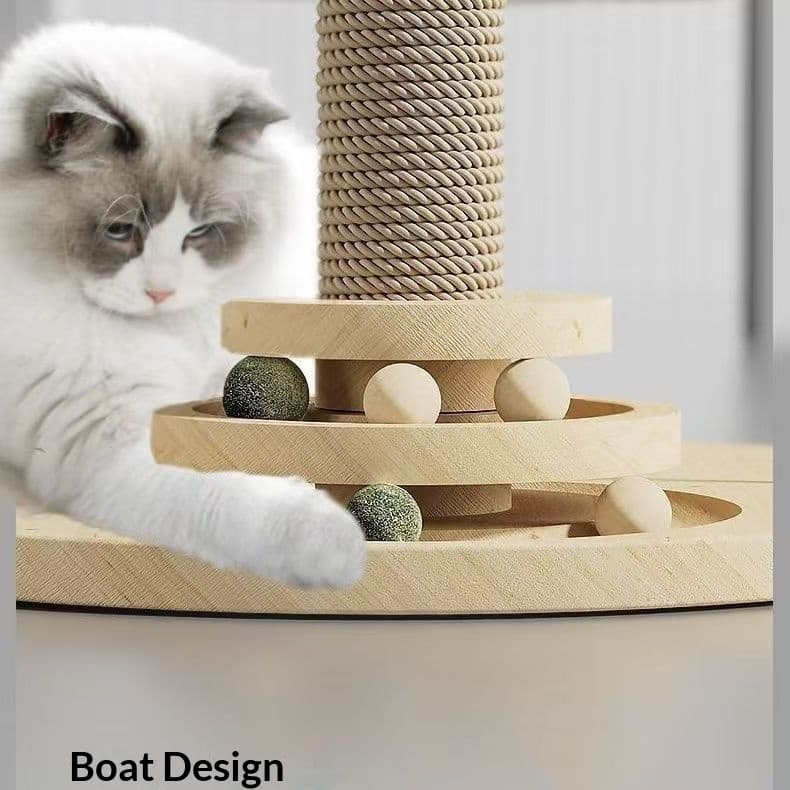 Cat Toys, Cat Scratching Board, Wear-Resistant And Non-Shedding, Cat Scratching Post, Cat Teaser Stick, Cat Climbing Frame, Self-Entertainment And Boredom-Relief Gadget, Cat Supplies