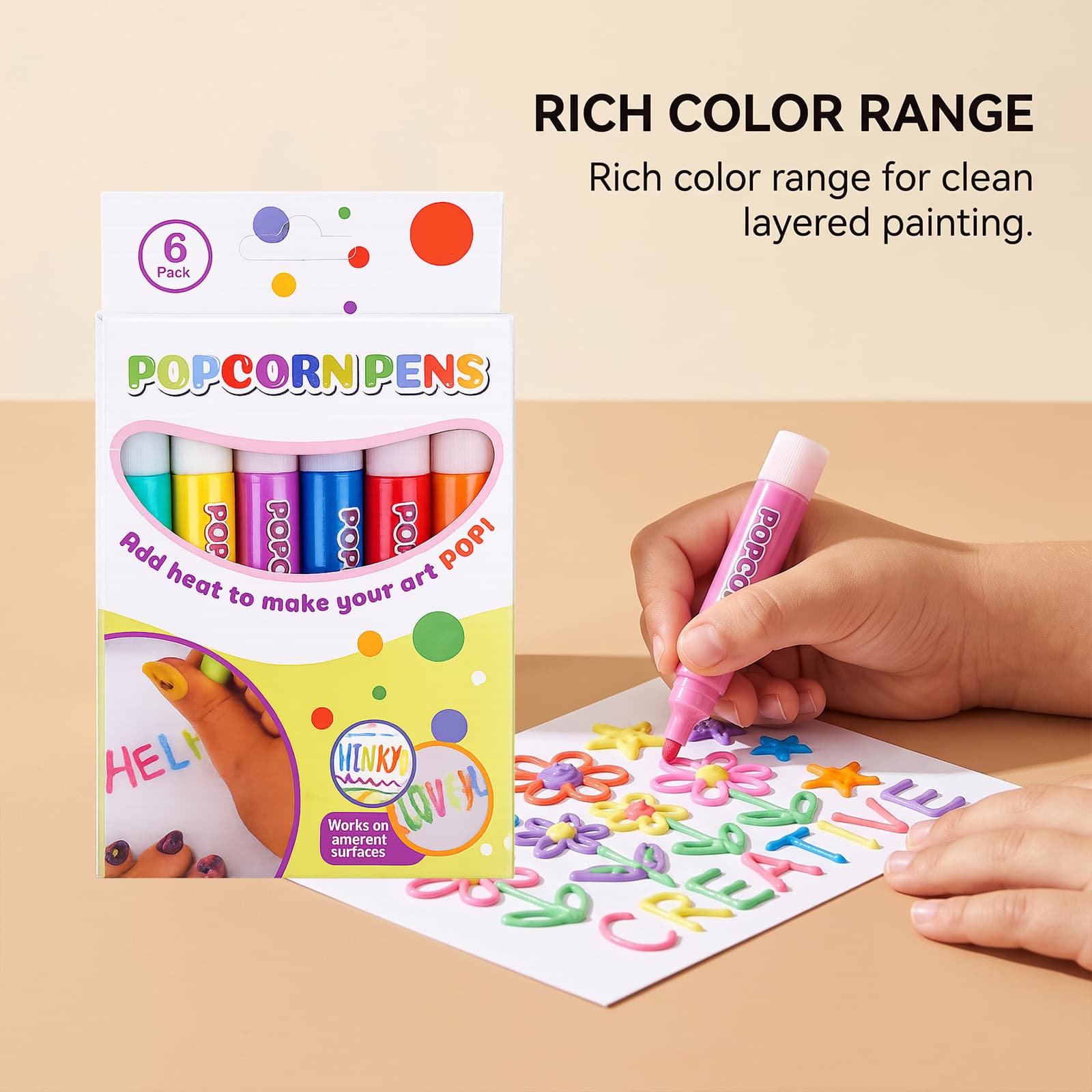 Popcorn Expansion Pen 6 Pieces Per Box