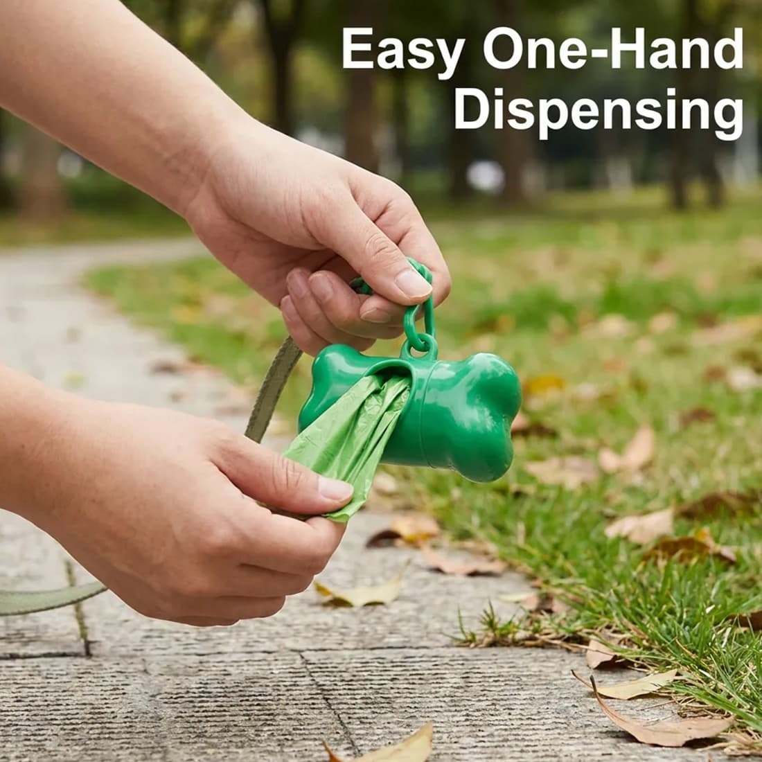 1100x Dog Poo Bags Biodegradable Pet Cat Dog Poop Waste Bags With Dispenser UK