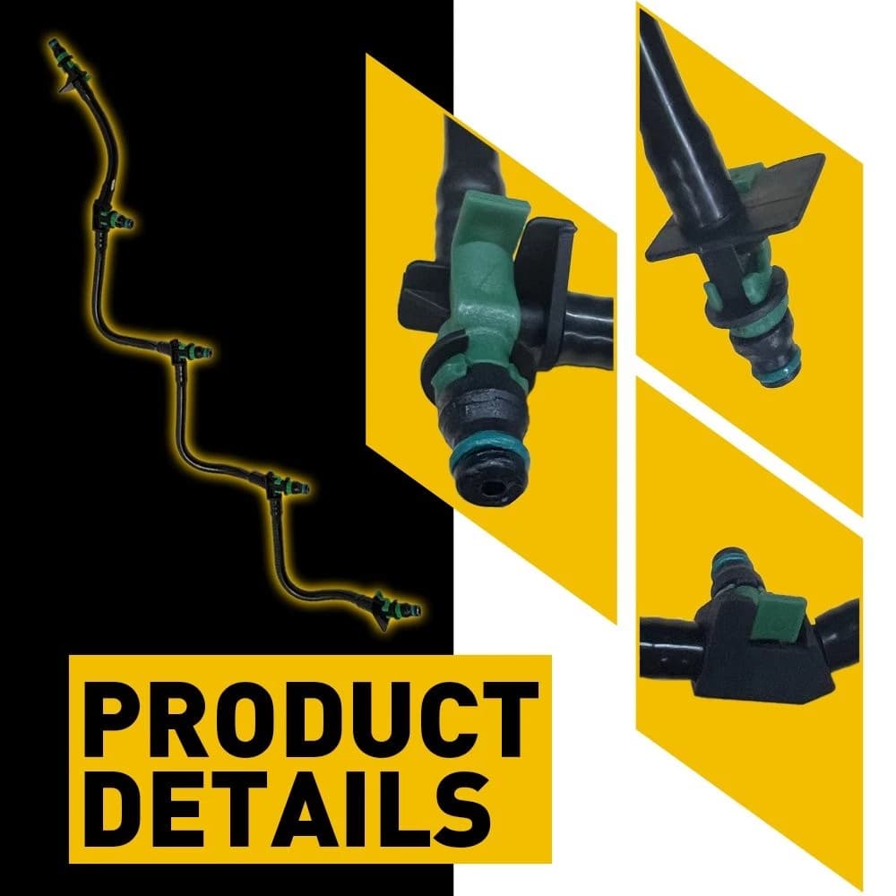 Fuel Injector Leak Off Pipe For Ford Focus Kuga Mondeo S-Max 2.0 TDCi 1574AJ Kit