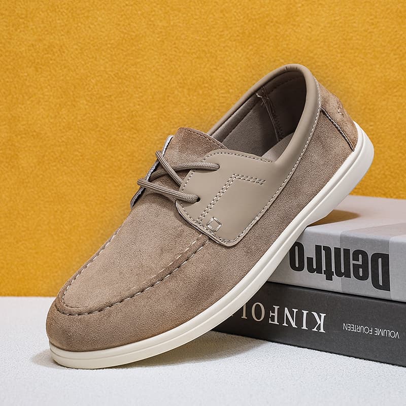 New Men's Casual Slip-On Flat Skate Shoes, Lazy Loafers For Men