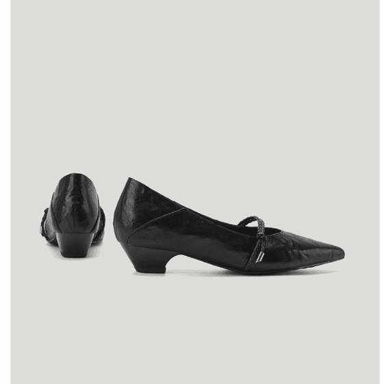 Ultra Soft Leather 2026 French Style Flats Women, Pointed Toe Shallow-Cut Soft Sole Ballet Gentle Style Retro Flat Mary Jane Shoes