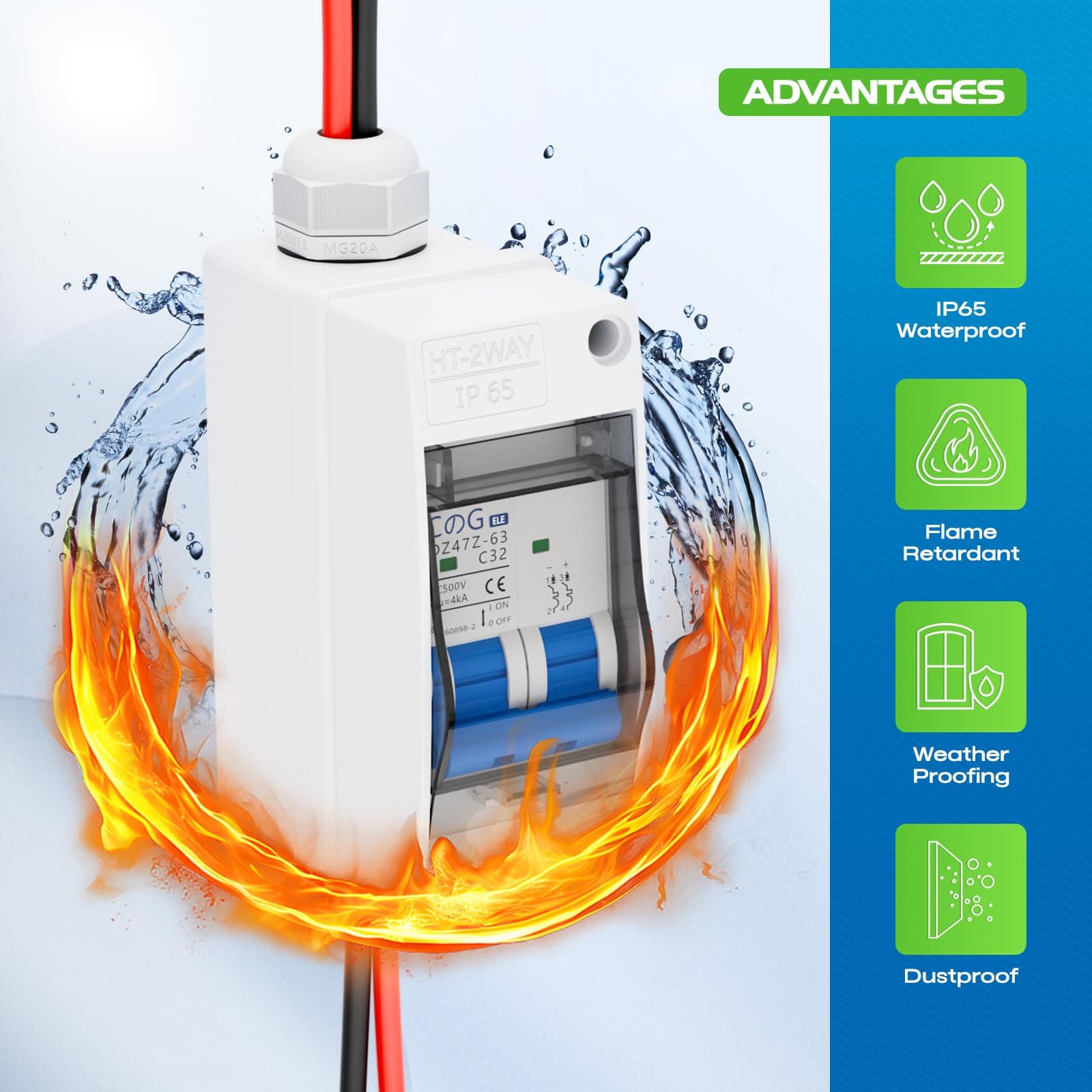 Photovoltaic DC Circuit Breaker