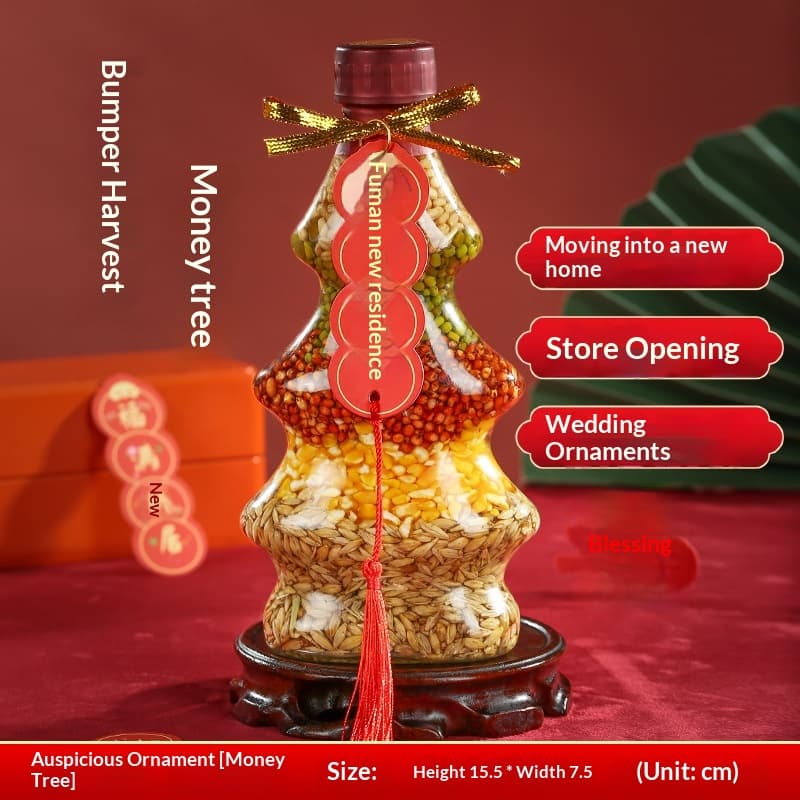 Joyful Housewarming Set With Abundant Grains,decoration And Ornaments For The New Home,decoration For The New Home,opening Ceremony For The New Home,cleanliness Of The Home,small Size,wealth Tree