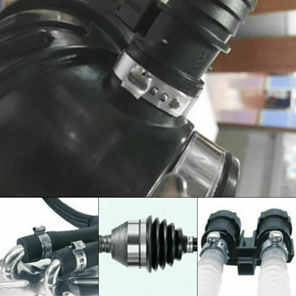 Stainless-Steel Axle Joint Crimp Clamp Kit Set Of 30 Universal