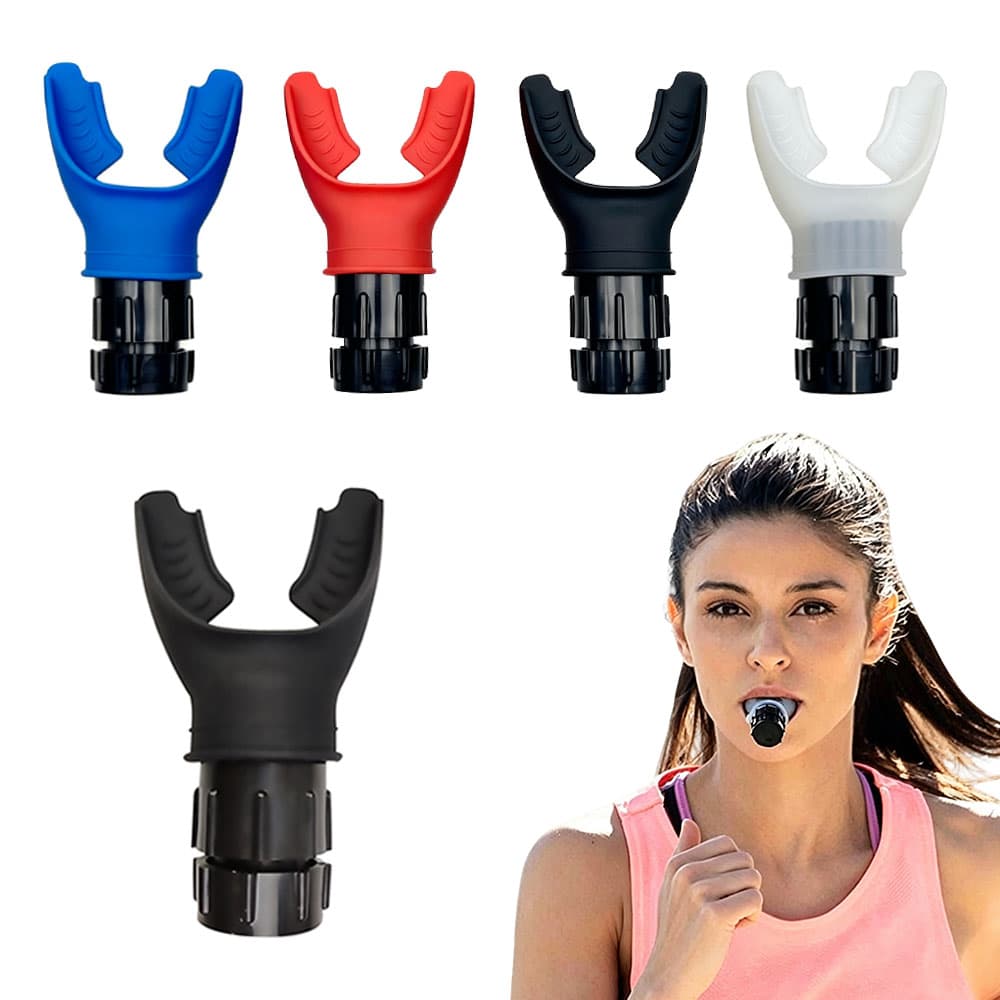 Lung Flexer Portable Lightweight Breathing Exerciser For Athletes-Professional Respiratory Muscle Trainer Endurance Lung