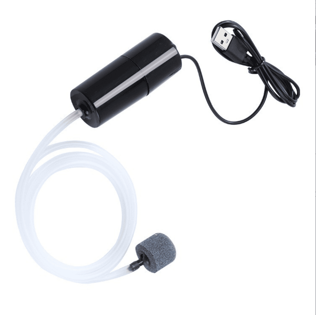 USB Portable Fish Tank Oxygenation Pump, Small USB Oxygen Pump, Ultra-quiet Fishing Oxygenation Machine