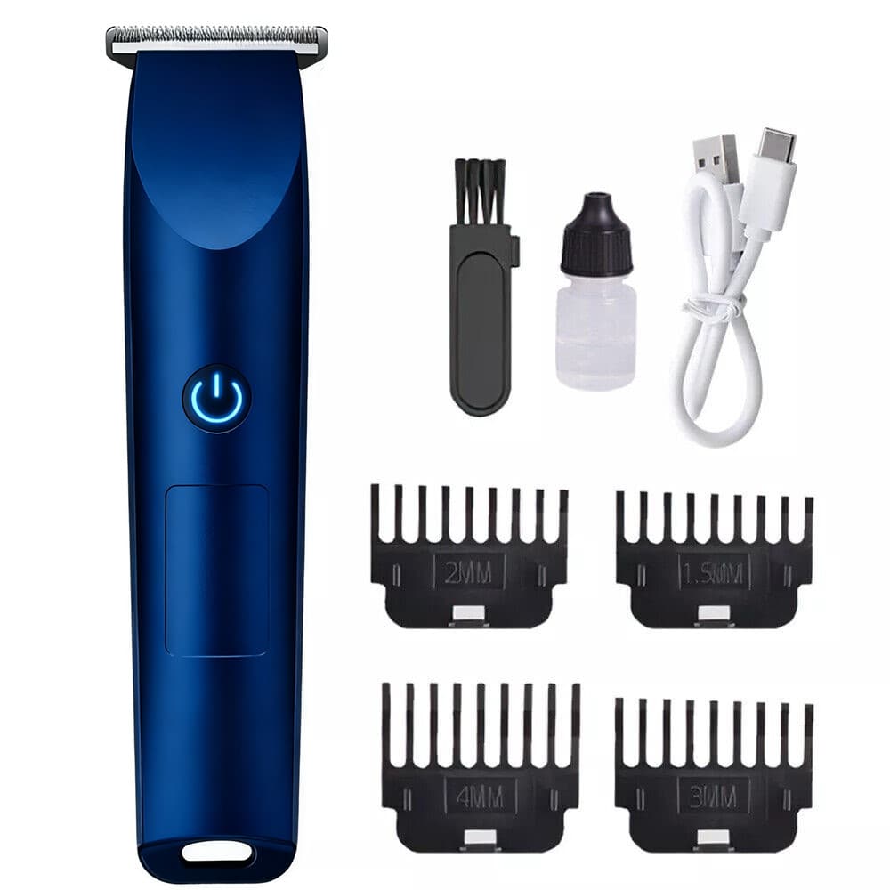 Men's Electric Hair & Beard Trimmer - Stylish Grooming For Professional Results