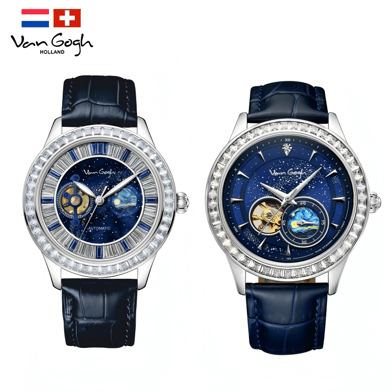 VanGogh Men's Geneva Series Art Automatic Mechanical Watch