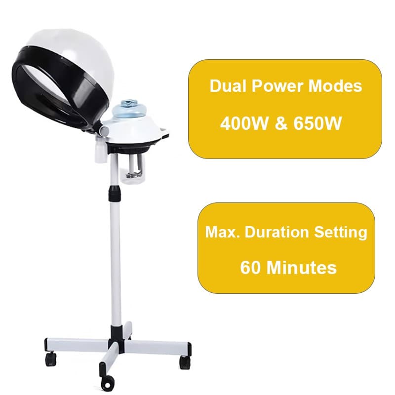 Professional Hair Steamer And Conditioning Machine For Home & Salon With Stand