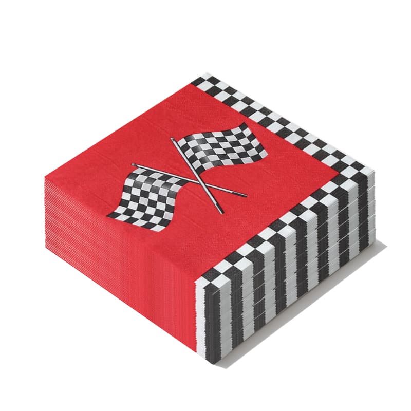 24pcs Disposable Napkins, Printed Paper Napkins For Birthday Parties